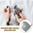 thumbnail image 7 of Poezone Cat Muzzle for Grooming, Breathable Mesh Pet Face Cover, Transparent Anti Bite Mouth Guard for Nail Trimming Bathing, 7 of 7