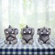 thumbnail image 3 of Estatua de adornos Gloria Feng Shui 3 uds gris elegante, 3 of 8
