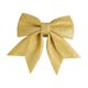 thumbnail image 2 of Lazo de Algodón Perlado Dorado Navideño | Amarillo | 20X17Cm Adorno para Árbol de Navidad Diy Colgante Caja de Regalo Accesorio, 2 of 6