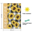 thumbnail image 5 of Spring Summer Sunflower Garden Flag 28x40 Inch Double Side for Outdoor Courtyard Garden Decor Flowers Welcome Holiday Flag for Outside Decoration, 5 of 6
