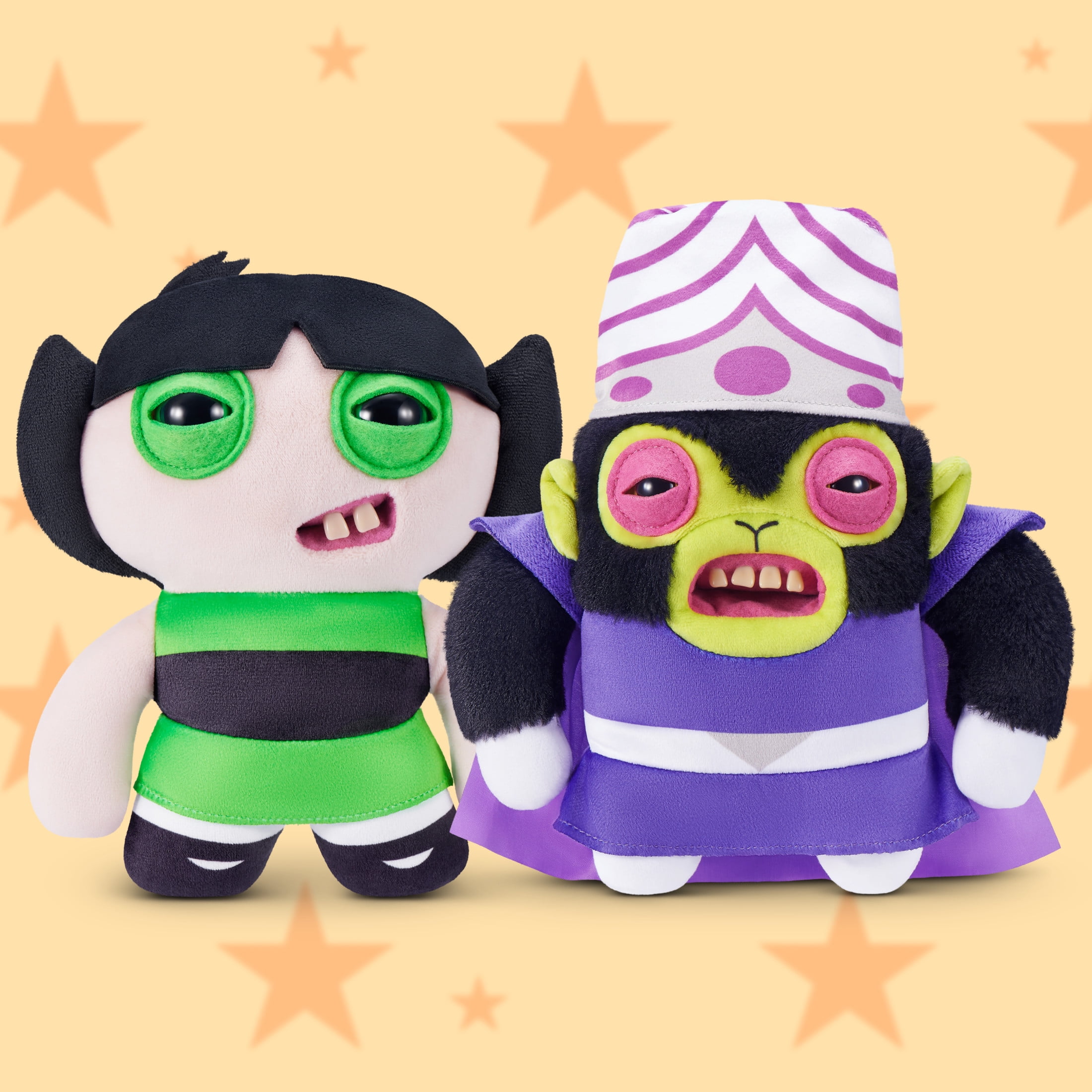 Fuggler Powerpuff Girls 9 inch (Mojo Jojo), Funny Ugly Monster Soft Stuffed Plush Toy by ZURU