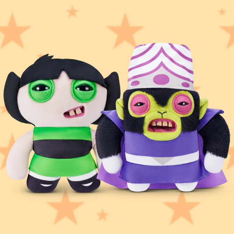 Fuggler Powerpuff Girls 9in Mojo Jojo, Funny Ugly Monster Plush