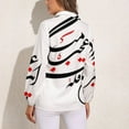 thumbnail image 2 of Persian Calligraphy (Life & Time) Long Sleeve Blouse Woman Streetwear Casual Shirts Summer Oversize Woman Streetwear Clothing Birthday Present, 2 of 7