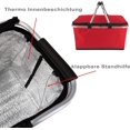 thumbnail image 3 of Zshan Thermofunktion Thermokort Picknickkorb Isolier (Bleu), 3 of 4