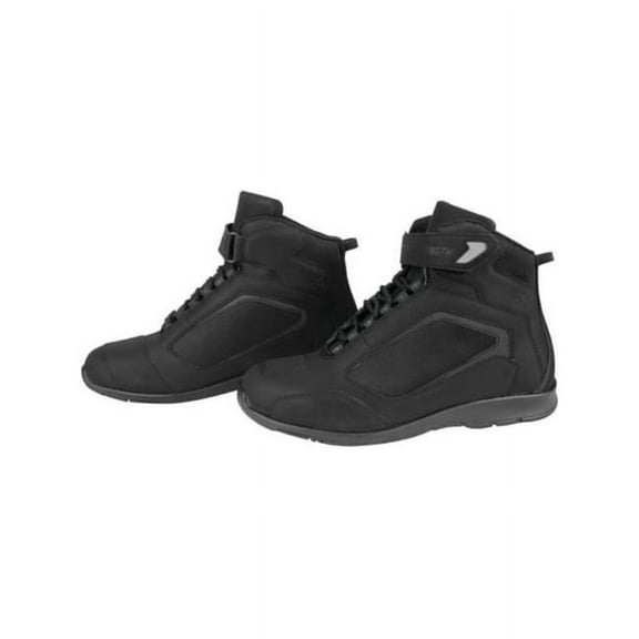 Moment Truth Leather Shoe, Black - Size 12