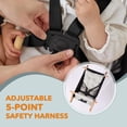 thumbnail image 6 of 2-in-1 Baby Bouncer Jumper & Toddler Swing, Montessori Wooden Swing Set with Stand for Outdoor/Indoor, Suitable for Kids Up 3 Yrs, 6 of 8