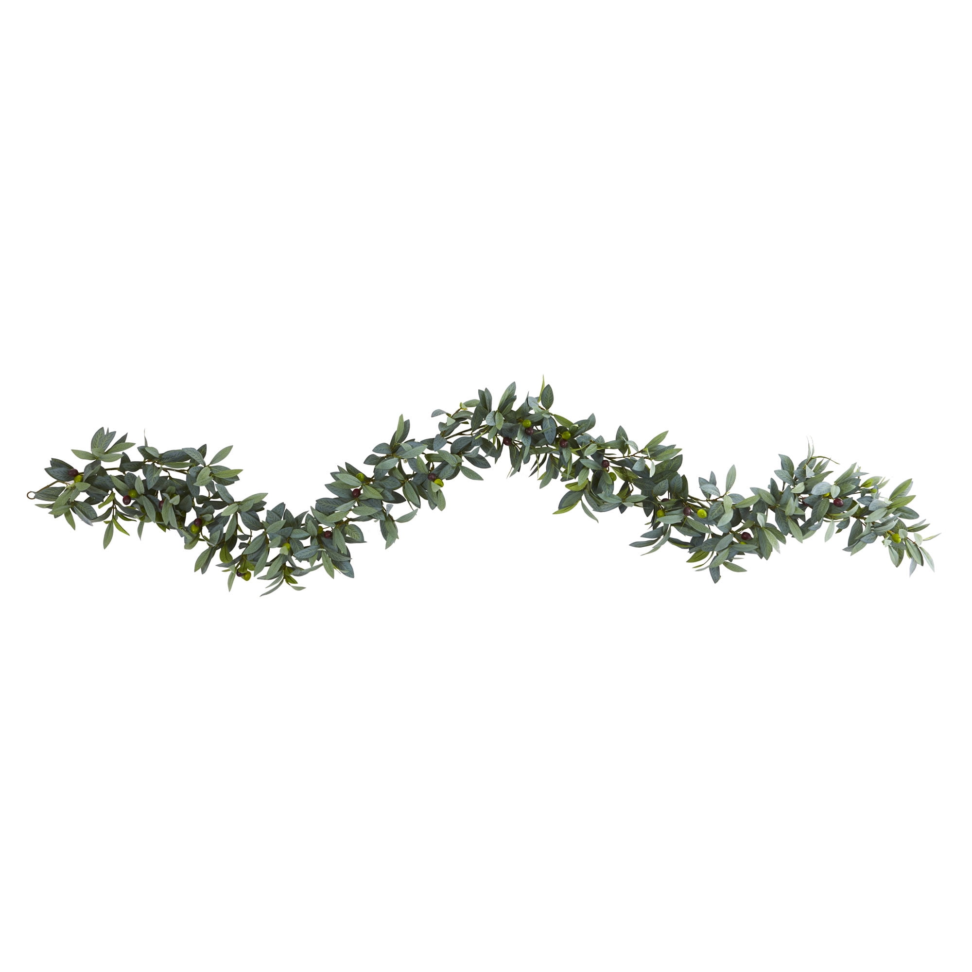 Nearly Natural Floral Garland, 78" (Green)