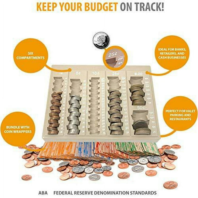 Coin Collection Supplies Book Holder for Collectors, 312 Pockets Coins  Collecting Album for 20 25 27 30 38 46mm. Coin Storage Display Organizer  Case