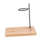 thumbnail image 3 of Soporte para gotero de café, soporte decorativo para goteo de café, ideal para cocina, regalo y bar. Color claro, 3 of 9