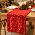 thumbnail image 5 of Qwtwty Christmas Decorative Table Runner Winter Xmas Table Decorations for Farmhouse Kitchen Dinning Home Party Favors Supplies, 5 of 6