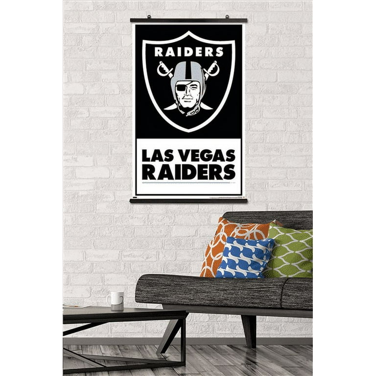 NFL Las Vegas Raiders - Logo 21 Wall Poster, 22.375 x 34