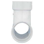 Charlotte Pipe 4 In. Schedule 40 DWV 2-Way PVC Cleanout Tee PVC 00448 0800HA