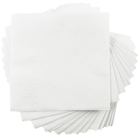 JAM Paper Small Beverage Paper Party Napkins, 5