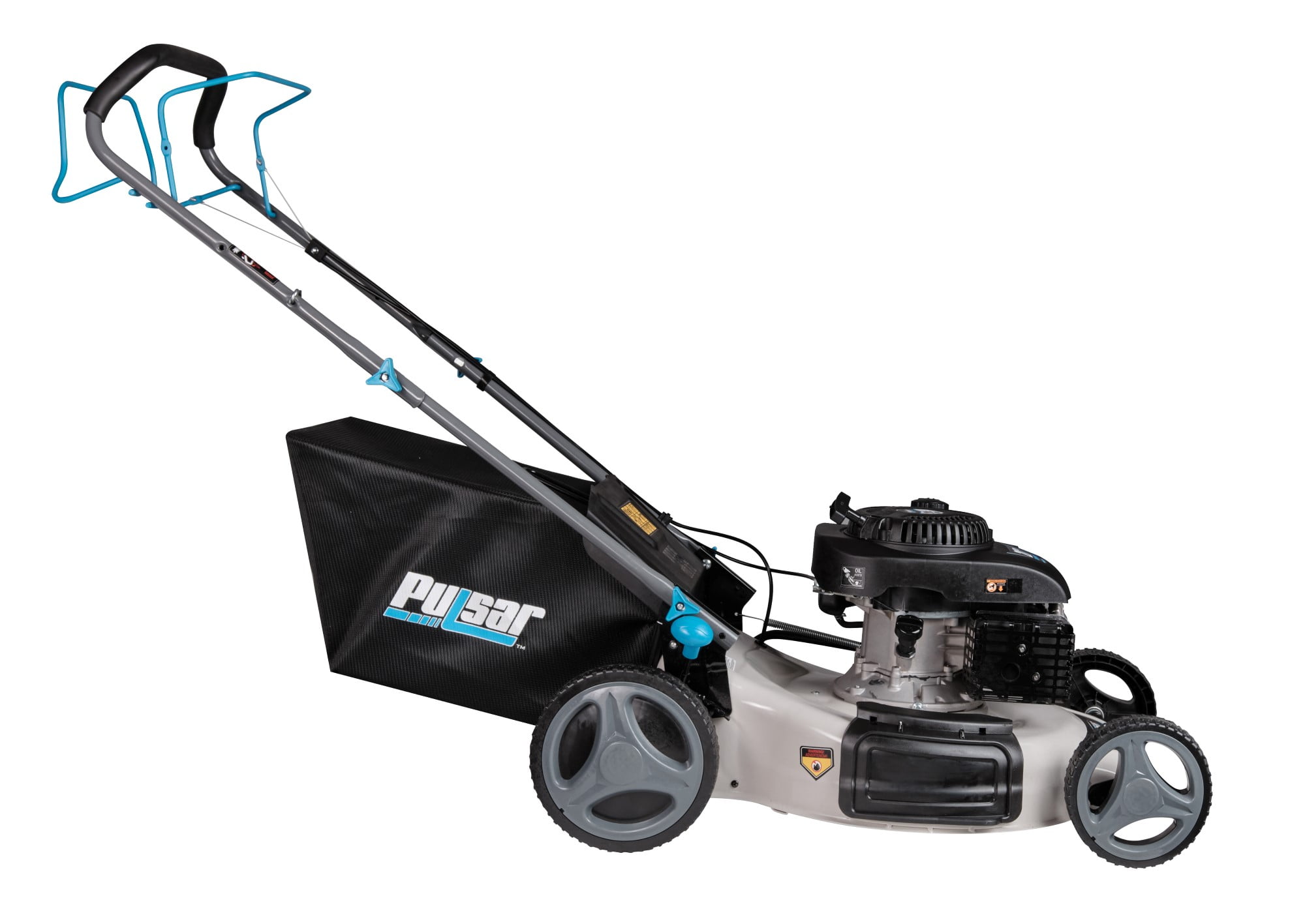Pulsar 21" Self-Propelled Gas Lawn Mower, 200cc 4-Stroke OHV Engine, 3-in-1 Cutting System