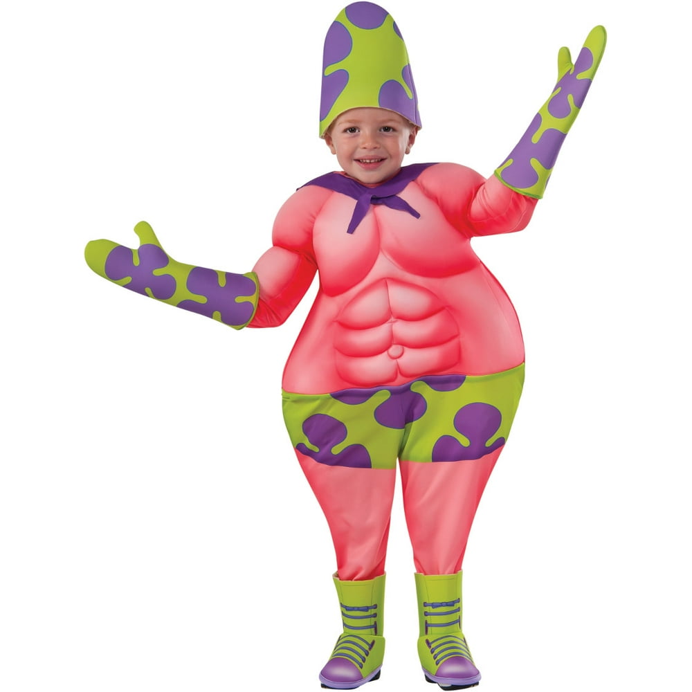 Toddler SpongeBob Movie Superawesomeness Patrick Costume by Rubies