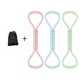 thumbnail image 1 of Bande de Résistance au Yoga, Bande de Traction 8 Formes Bande Pilateselastic Couleurs 3, 1 of 6