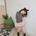 thumbnail image 4 of URMAGIC Infant Toddler Girls Layered Tulle Tutu Skirt Leggings Little Girls Ruffle Pants Kids Culottes Footless Tights 3-8 Years, 4 of 8
