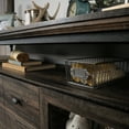 thumbnail image 5 of Sauder Canal Street Wood and Metal TV Stand for TVs Up to 60", Carbon Oak Finish, 5 of 15
