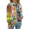 thumbnail image 4 of Tinker Bell Hoodie 3D Print Pullover Hooded Long Sleeve Sweatshirts Tops Blouse with Pocket for Mens Womens, 4 of 8