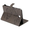 thumbnail image 4 of Galaxy Tab A 8.0-inch SM-T350/ SM-P350 Case, Allytech Embossed with Butterfly Series Folio Stand Wallet Case with Cards/Cash Holder for Samsung Galaxy Tab A 8.0" Tablet(SM-T350/ P350), Gray, 4 of 7