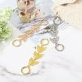 thumbnail image 5 of 3pcs Purse Strap Extender Chain Butterfly Purse Extender Strap for DIY Crossbody Metal Bag Extension Chains for DIY DIY Purse Handbag Wallet Tote Shoulder Bag 3 Colors 5.3inch, 5 of 7