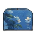 thumbnail image 2 of Balery Hibiscus Flowers Calm Water Pattern Oven Cover Kitchen Bread Machine Protector, 4 Slice Toaster Cover for Home, Anti Dust Fingerprint Coaster Cover, 2 of 7
