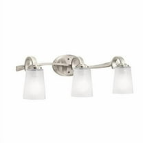 Kichler Oxby 3-Light Brushed Nickel Dimmable Vanity Light