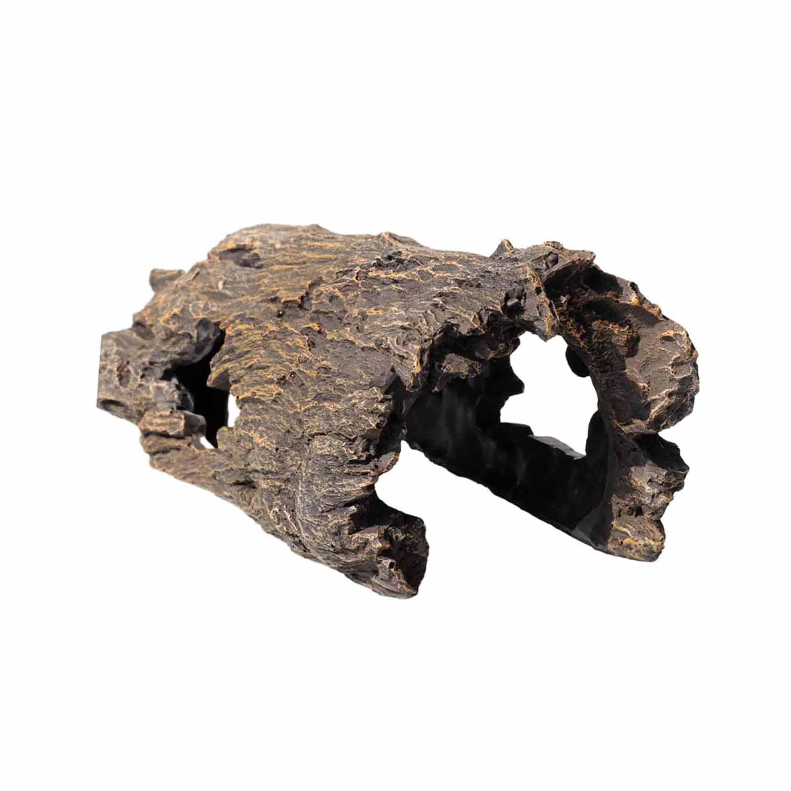perfeclan Aquarium Ornament Tree Hole Resin Aquarium Hideaway Crafts Tree Stump Branch Tree Trunk Decor for Freshwater Saltwater Gifts