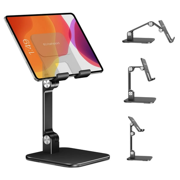Soporte para tableta Elitehood de aluminio para iPad Pro 12.9 negro