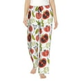 thumbnail image 2 of Lsque Tomatoes Print Women's Pajama Pants, Lounge Pant - Comfortable Home Wear,Elastic Waistband, Stylish Design-Small, 2 of 9