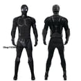 thumbnail image 4 of Disfraz de Cosplay de The Boys, temporada 2, Black Noir, para Halloween, carnaval, superhéroe, traje de batalla, mono negro para hombres adultos, 4 of 5