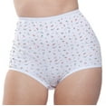 thumbnail image 7 of 100% Printed Cotton Full Coverage Panty, 6-Pack, by Teri Lingerie, 7 of 7
