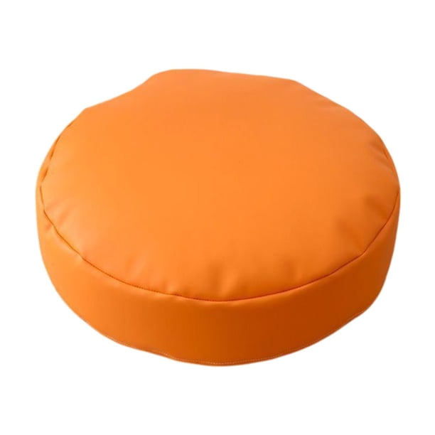 Cojín de suelo, almohada de suelo, cojín decorativo para silla, cojín transpirable para asiento Naranja