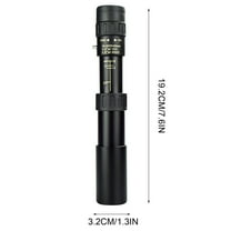 Pompotops 10-30X25 Zoom Monocular, Night Vision High-definition High-power Telescope, for Bird Watching, Wildlife, Hunting, and Hiking