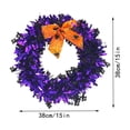 thumbnail image 2 of Spring Wreath, Holiday Door Wreath, Indoor Outdoor Decorative Front Door Hanging Wreath, Lively Lovely Seasonal Decor, 38x38x4cm Home Decoration Accessory, 2 of 4
