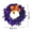D, variant on PILE Halloween Home Decor Halloween Flower Wreath Bow Tie Ring Door Hanging Ghost Festival Scene Arrangement Color Strip Simulation Ring Pendant Hanging Decoration