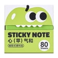 thumbnail image 2 of Transparent Sticky Notes 80 Sheets Pull-Out Dispenser Strong Adhesive for Journaling Note Taking,1PC,Green, 2 of 9