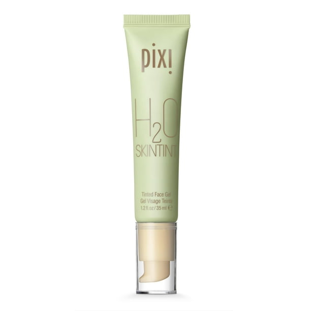 Gel facial teñido Pixi Beauty H2O SkinTint Crema de 35 ml