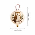 thumbnail image 3 of Christmas 12Pcs Embroidery Ornament Kit, Christmas Holiday DIY Set for Home Decor , Beginner Embroidery Kit for Adults, 3 of 4