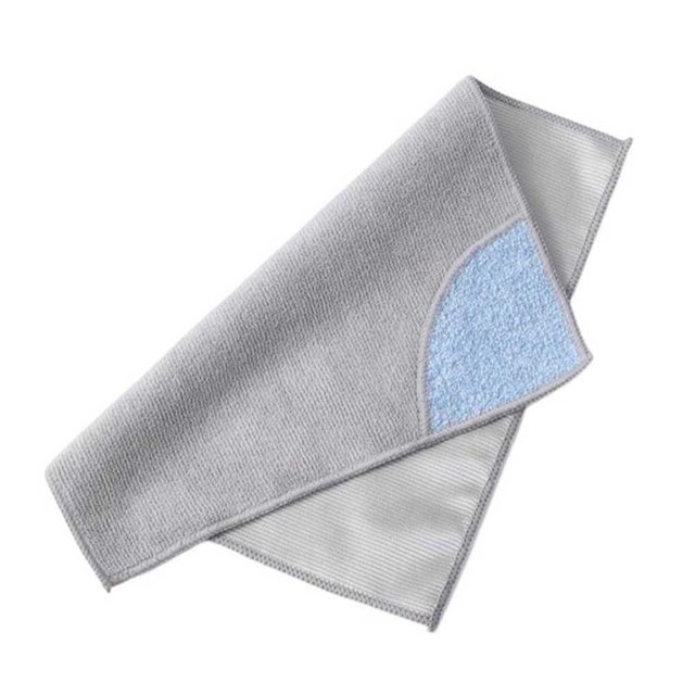 Advancent Limpiaparabrisas de mesa, paño para el hogar, lavable de doble cara, trapo de limpieza multifuncional, cubiertos, suministros de Suministros de limpieza para el hogar Gris