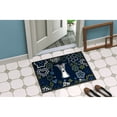 thumbnail image 4 of Carolines Treasures BB5087JMAT 24 x 36 in. Blue Flowers Italian Greyhound Indoor or Outdoor Mat, 4 of 4