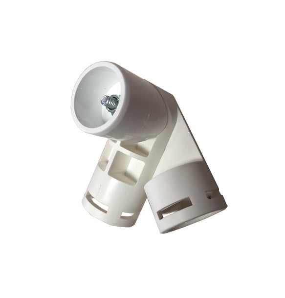 Adjustable Joint Fitting 1" 3Way Furniture Grade PVC Fitting