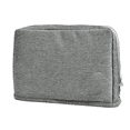 thumbnail image 1 of Estuche para lápices de gran capacidad, bolsa grande para guardar marcadores, estuche para lápices con cremallera, impermeable, portátil, con soporte, gris, grande, 1 of 5