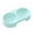 bleu, variante sur Bols pour Chat et Chien Bol Double Plateau d'Alimentation et de Boisson Contenant Alimentaire Portable pour