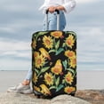 thumbnail image 3 of Lsque Sunflowers And Bird Printed Luggage Cover, Travel Luggage Protector,Scratch and Dirt Resistant, Fits 18-32 Inch Luggage - Medium, 3 of 9