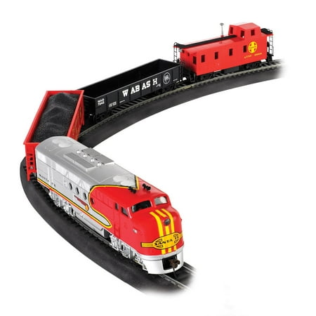 Bachmann Trains 647 Santa Fe Flyer Ready-to-Run HO Scale Train Set