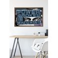 thumbnail image 3 of Marvel Falcon and Winter Soldier - Power Broker Watching 1 Wall Poster, 22.375" x 34", Framed, 3 of 5