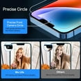 thumbnail image 5 of [2+2 Pack] We Life Compatible with iPhone 14 Plus Privacy Screen Protector with Camera Lens Protector, [9H+ Tempered Glass] [Military-Grade Drop Protection] HD Clear, Anti-Scratch, 5 of 8