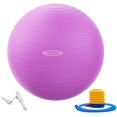 thumbnail image 1 of Pelota de yoga y ejercicio Fitvids 48-55 cm antiexplosión color morado, 1 of 7