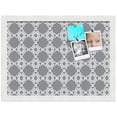 thumbnail image 2 of PinPix ArtToFrames 16x11 Custom Cork Bulletin Board    Poster Board Has a Fabric Style Canvas Finish, Framed in Satin White Frame (PinPix-231), 2 of 5